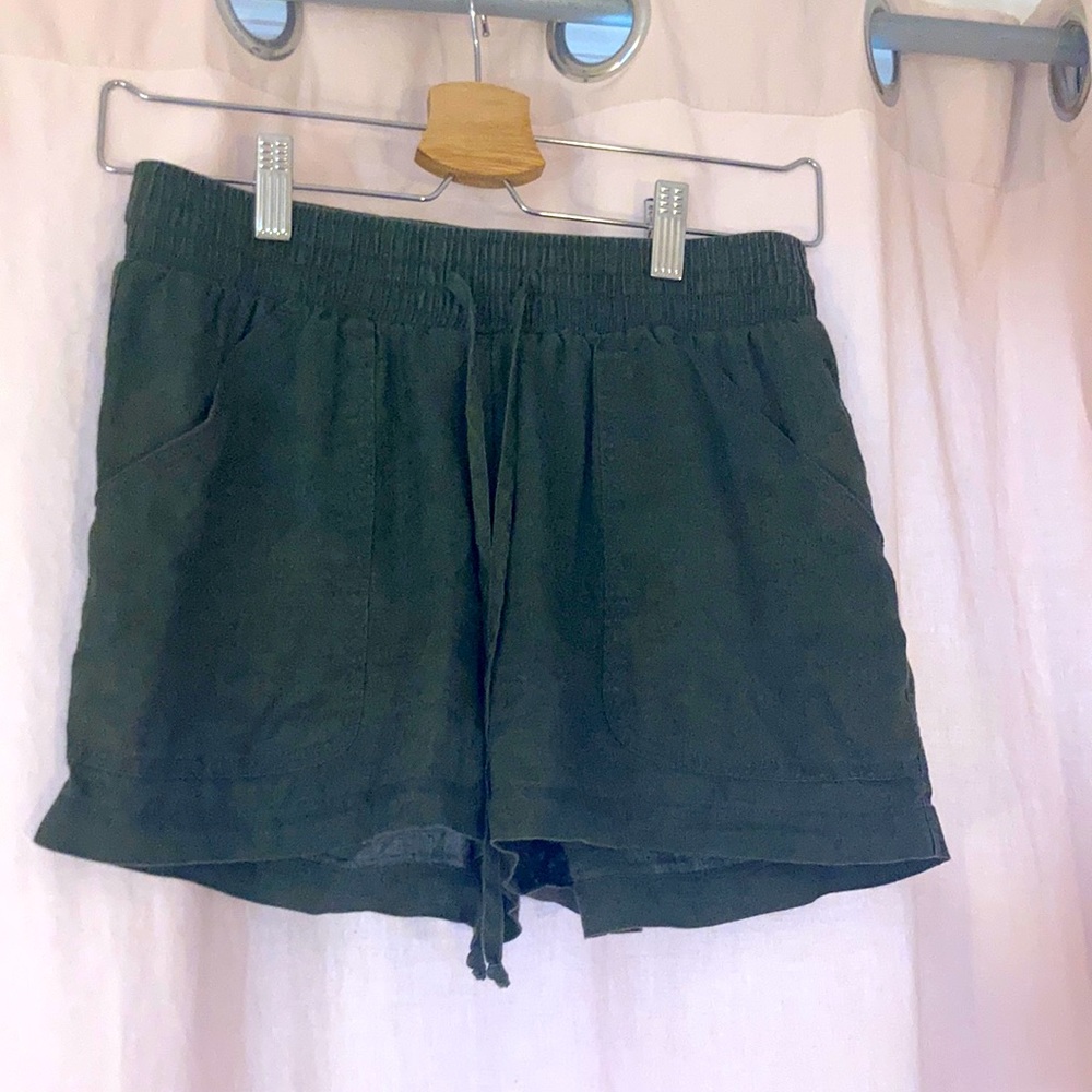 Allen Allen Linen Shorts